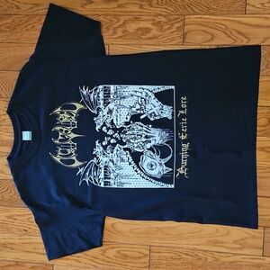 Occult Burial Official Band T-Shirt Burning Eerie Lore Sz M New